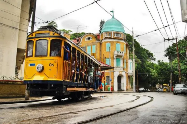 Uma rua em Santa Teresa, Rio de Janeiro